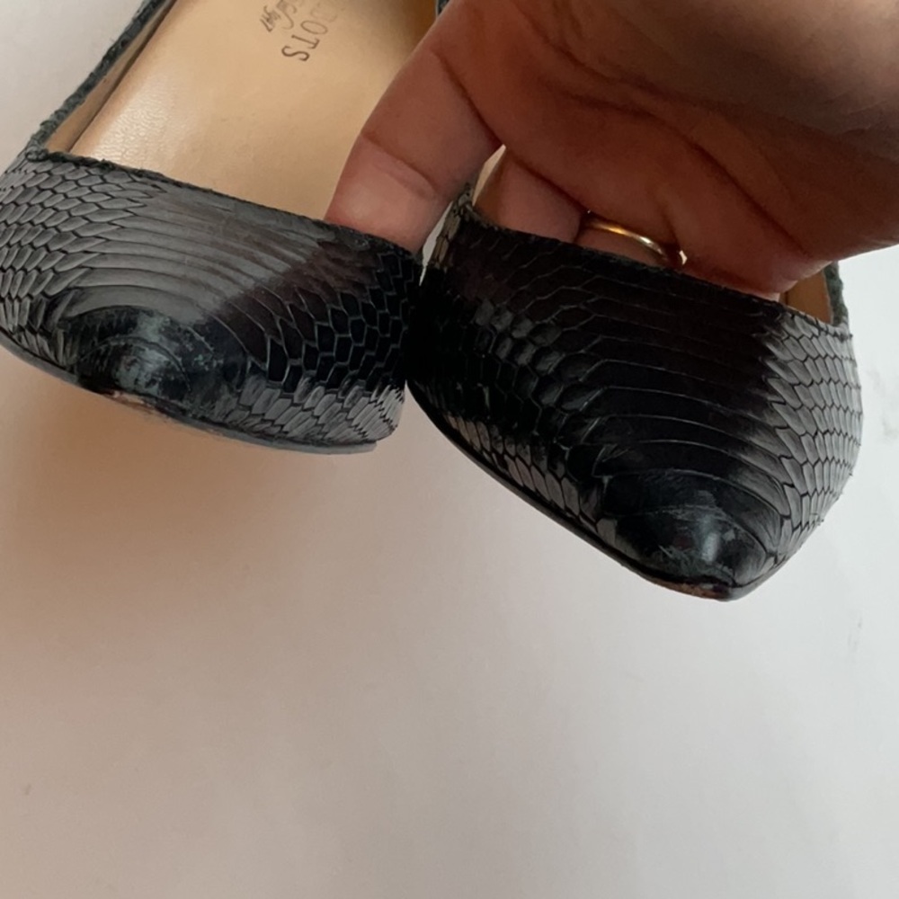 Talbots Croc Heels - Picture 8 of 14